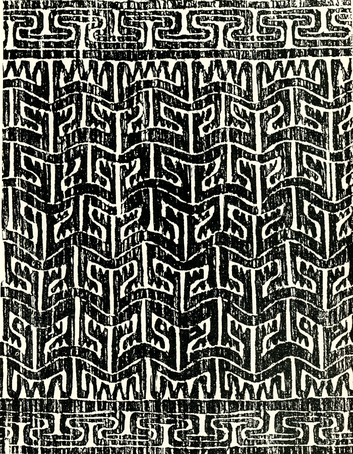 Papua New Guinea_A-Decorative weaponry designs.