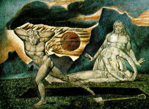 The Body of Abel Found by Adam and Eve, William Blake ca. 1826