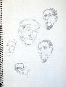 Sketchbook Portrait Studies